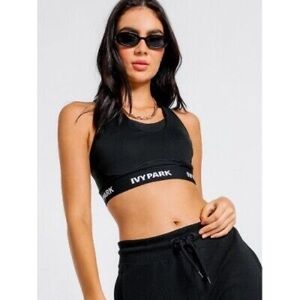 IVY PARK by Beyoncé Mesh Logo Sports Bra